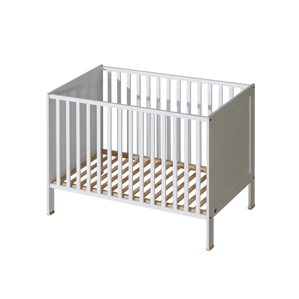 Cozy Leni - BASIC | Klassisches Babybett 120 × 60 cm | weiß - Betten & Bettgestelle