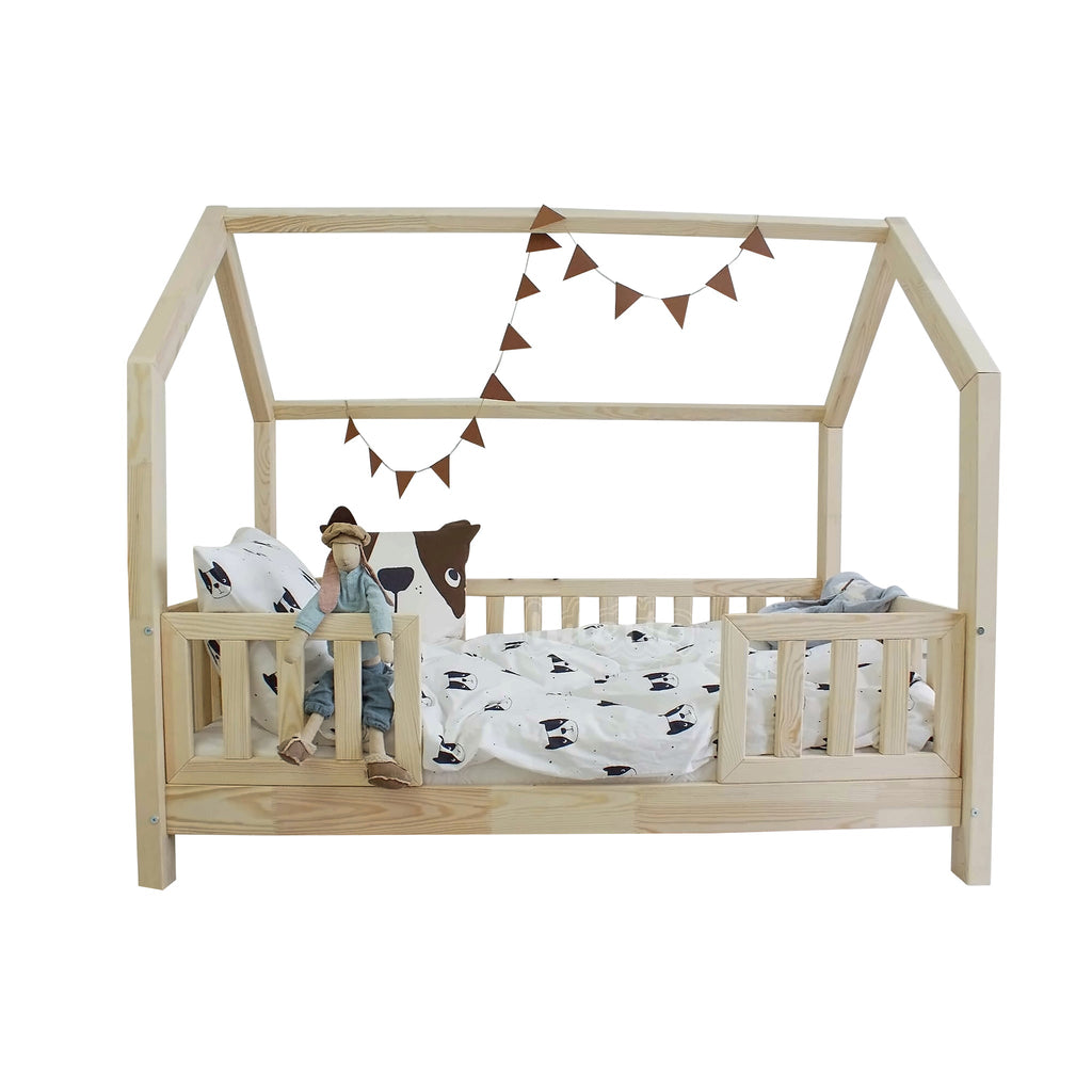 Cozy Leni - Hausbett BIANCA DUO - ganz Individuell für Dich gebaut - Betten & Bettgestelle