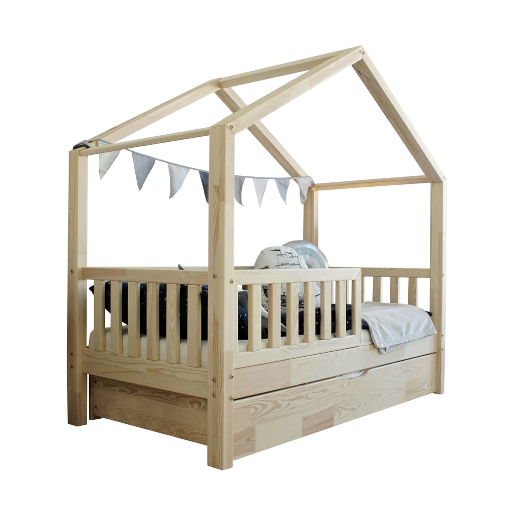 Cozy Leni - Hausbett CLARA mit Schublade - ganz Individuell für Dich gebaut - Betten & Bettgestelle