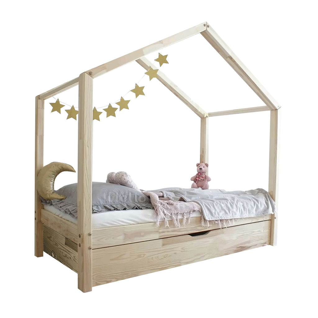 Cozy Leni - Hausbett CLARK mit Schublade - ganz Individuell für Dich gebaut - Betten & Bettgestelle