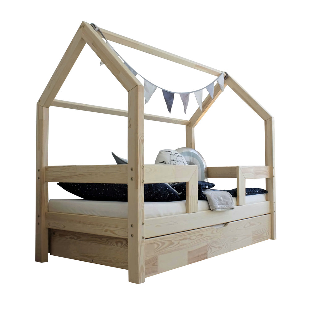 Cozy Leni - Hausbett IDA DUO mit Schublade - ganz Individuell für Dich gebaut - Betten & Bettgestelle