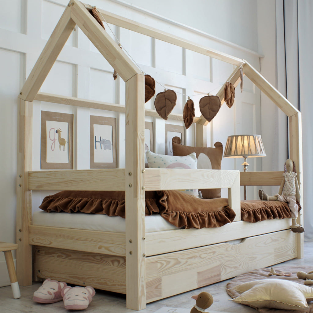 Cozy Leni - Hausbett IDA mit Schublade - ganz Individuell für Dich gebaut - Betten & Bettgestelle